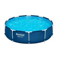 Bestway 56677 Steel Pro Ø305x76cm Runder Rohrpool Ohne Filter/reinigung unisex