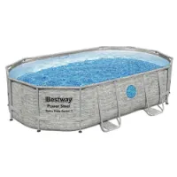 Bestway 56946 Power Steel Swim Vista 488x305x107cm Ovales Rohrpool Bestway 56946 Power Steel Swim Vista 488x305x107cm Ovales Rohrpool