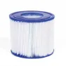 Bestway 57313 Fast Set Rattan Ø457x84cm Runder Aufblasbarer Pool, Blue, 9677L