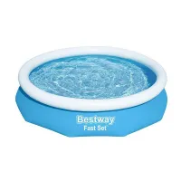 Bestway 57458 Runder Aufblasbarer Pool Bestway 57458 Runder Aufblasbarer Pool