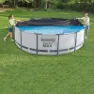 Bestway 58037 Ø366cm Steel Pro-steel Pro Max-fast Set Poolabdeckung, Blue, Ø366cm