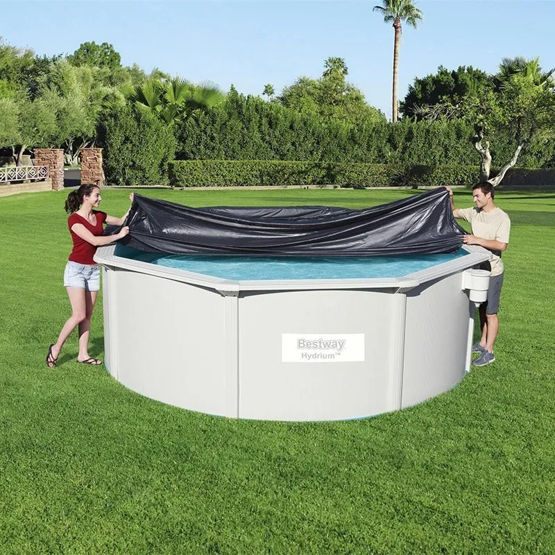 Bestway 58292 Poolabdeckung, Navy, 401cm Bestway 58292 Poolabdeckung, Navy, 401cm