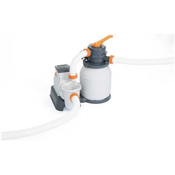 Bestway 58497 5678l/h Sandfilter unisex, Grey, One Size Bestway 58497 5678l/h Sandfilter unisex, Grey, One Size