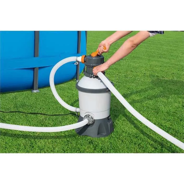 Bestway 58515 3028l/h Sandfilter, Grey, One Size