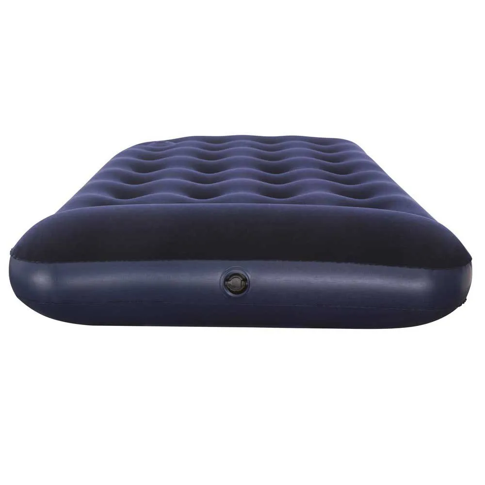 Bestway 67224 Twin Easy Inflate Flocked 188x99x28 Cm Einzel-luftbett Mit Eingebauter Pumpe, Navy, 188 x 99 x 28cm Bestway 67224 Twin Easy Inflate Flocked 188x99x28 Cm Einzel-luftbett Mit Eingebauter Pumpe, Navy, 188 x 99 x 28cm