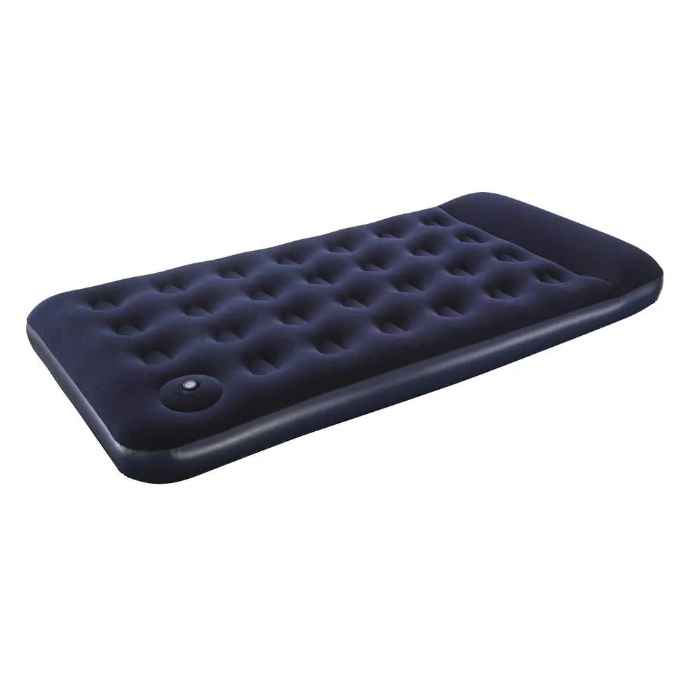 Bestway 67224 Twin Easy Inflate Flocked 188x99x28 Cm Einzel-luftbett Mit Eingebauter Pumpe, Navy, 188 x 99 x 28cm Bestway 67224 Twin Easy Inflate Flocked 188x99x28 Cm Einzel-luftbett Mit Eingebauter Pumpe, Navy, 188 x 99 x 28cm