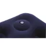 Bestway 67224 Twin Easy Inflate Flocked 188x99x28 Cm Einzel-luftbett Mit Eingebauter Pumpe, Navy, 188 x 99 x 28cm