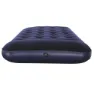 Bestway 67224 Twin Easy Inflate Flocked 188x99x28 Cm Einzel-luftbett Mit Eingebauter Pumpe, Navy, 188 x 99 x 28cm