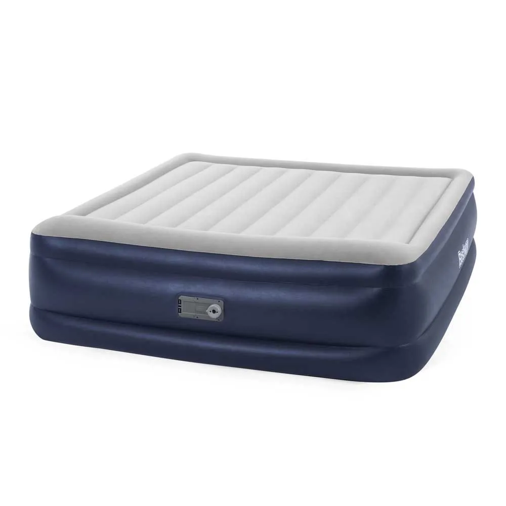 Bestway 67692 Double 203x193x56 Cm Doppel-luftbett Mit Eingebauter Pumpe, Multicolour, 203 x 193 x 56cm Bestway 67692 Double 203x193x56 Cm Doppel-luftbett Mit Eingebauter Pumpe, Multicolour, 203 x 193 x 56cm