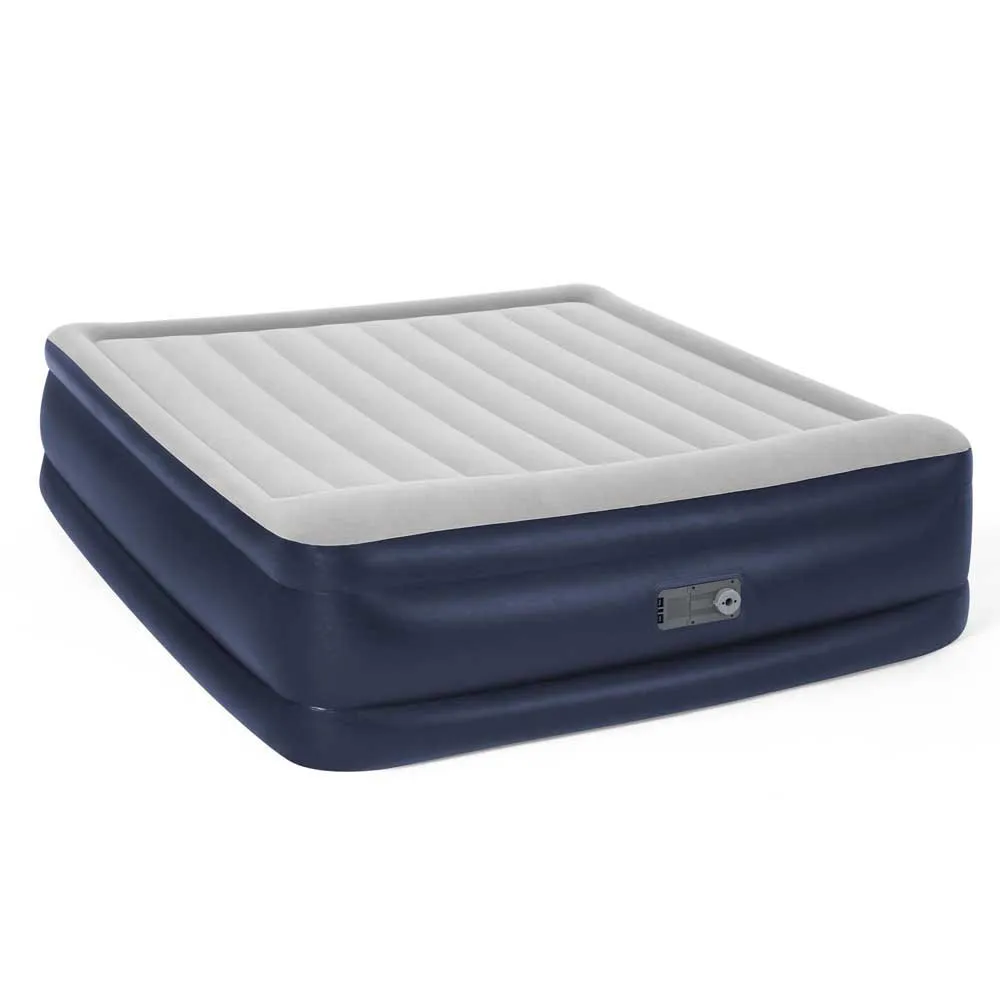 Bestway 67692 Double 203x193x56 Cm Doppel-luftbett Mit Eingebauter Pumpe, Multicolour, 203 x 193 x 56cm Bestway 67692 Double 203x193x56 Cm Doppel-luftbett Mit Eingebauter Pumpe, Multicolour, 203 x 193 x 56cm