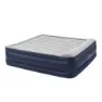 Bestway 67692 Double 203x193x56 Cm Doppel-luftbett Mit Eingebauter Pumpe, Multicolour, 203 x 193 x 56cm