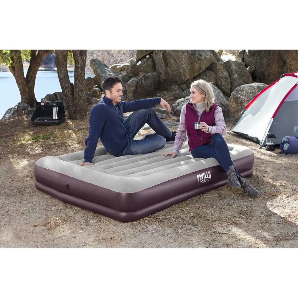 Bestway 67699 Double 203x153x36 Cm Doppel-luftbett Mit Eingebauter Pumpe, Multicolour, 203 x 153 x 36cm Bestway 67699 Double 203x153x36 Cm Doppel-luftbett Mit Eingebauter Pumpe, Multicolour, 203 x 153 x 36cm