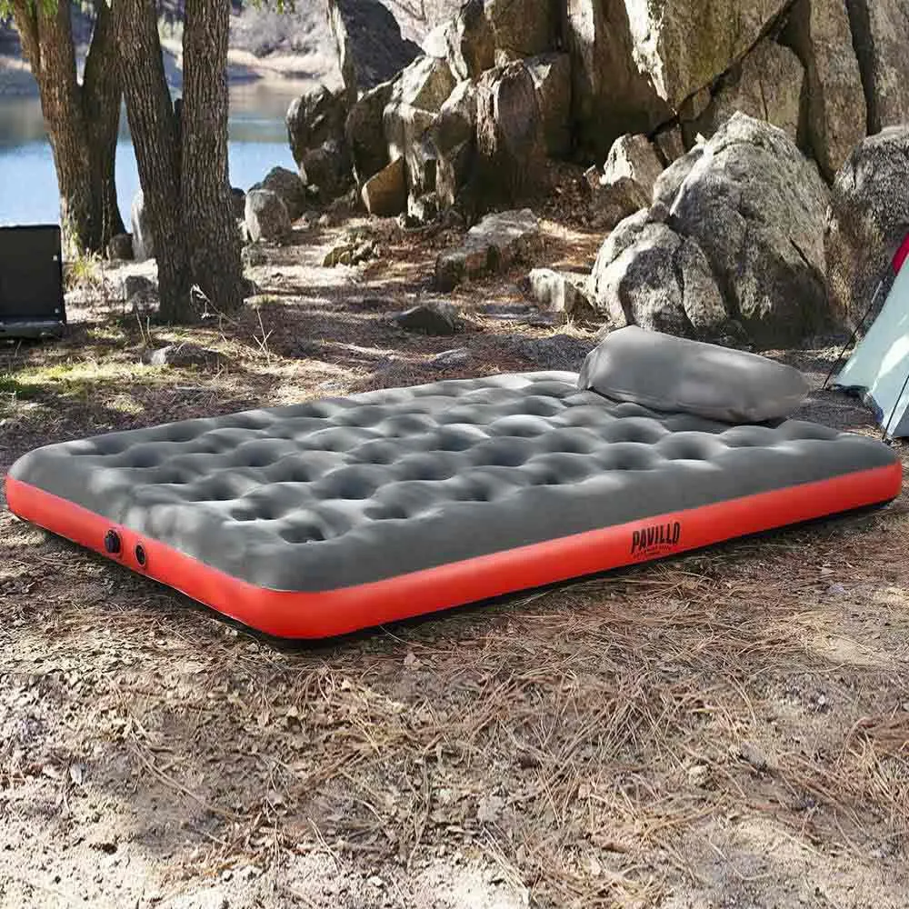 Bestway 67703 Double Roll & Relax 203x183x22 Cm Doppel-luftbett Mit Eingebauter Pumpe, Multicolour, 203 x 183 x 22cm Bestway 67703 Double Roll & Relax 203x183x22 Cm Doppel-luftbett Mit Eingebauter Pumpe, Multicolour, 203 x 183 x 22cm