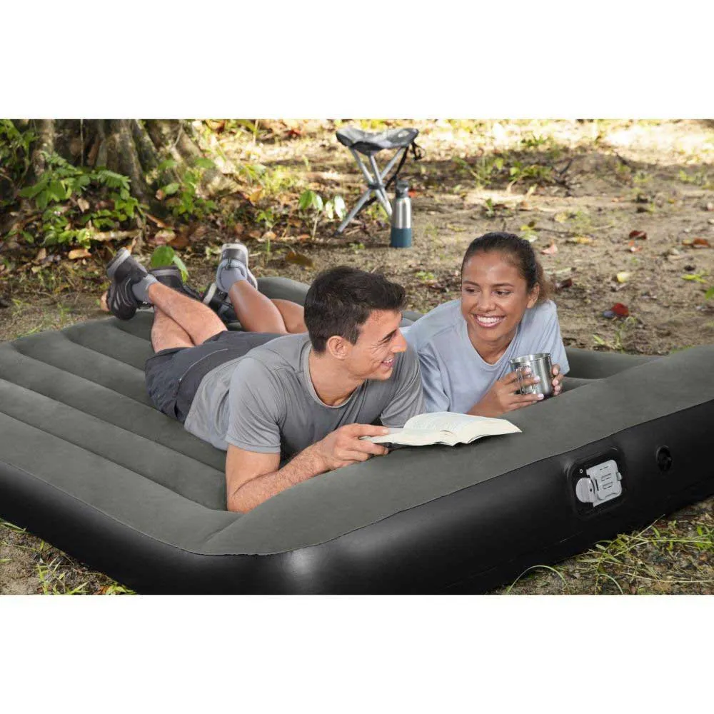 Bestway 67930 Double 203x152x30 Cm Doppel-luftbett Mit Eingebauter Pumpe, Multicolour, 203 x 152 x 30cm Bestway 67930 Double 203x152x30 Cm Doppel-luftbett Mit Eingebauter Pumpe, Multicolour, 203 x 152 x 30cm