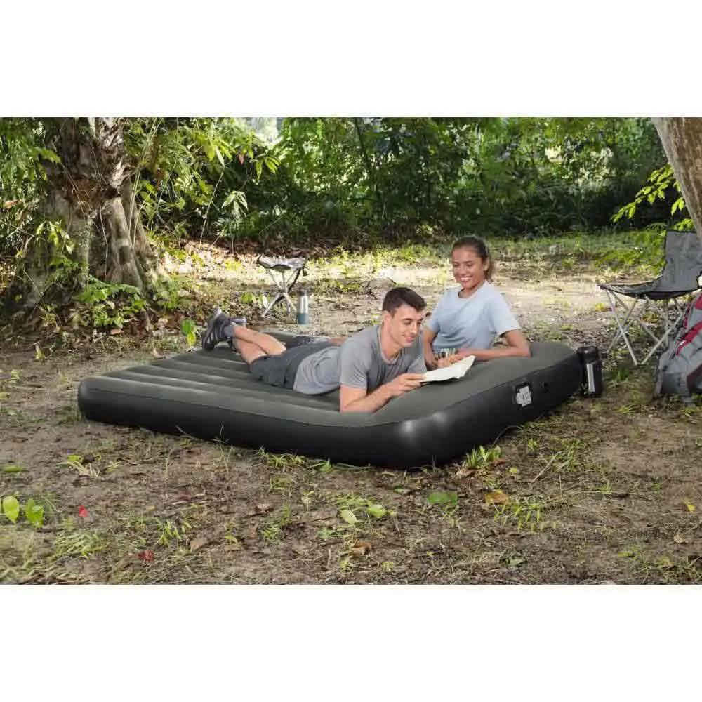 Bestway 67930 Double 203x152x30 Cm Doppel-luftbett Mit Eingebauter Pumpe, Multicolour, 203 x 152 x 30cm Bestway 67930 Double 203x152x30 Cm Doppel-luftbett Mit Eingebauter Pumpe, Multicolour, 203 x 152 x 30cm