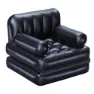 Bestway 75114 Multi-max 4-in-1 191x38x25 Cm Luftliege, Multicolour, 4 Posiciones Negro 191 x 38x