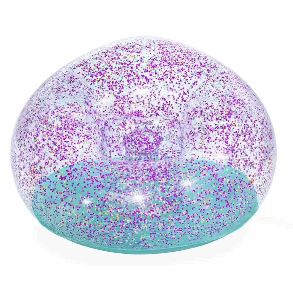 Bestway 75115 Glitter Dream 114x112x66 Cm Junior-luftstuhl, Multicolour, 114 x 112 x 66cm Bestway 75115 Glitter Dream 114x112x66 Cm Junior-luftstuhl, Multicolour, 114 x 112 x 66cm