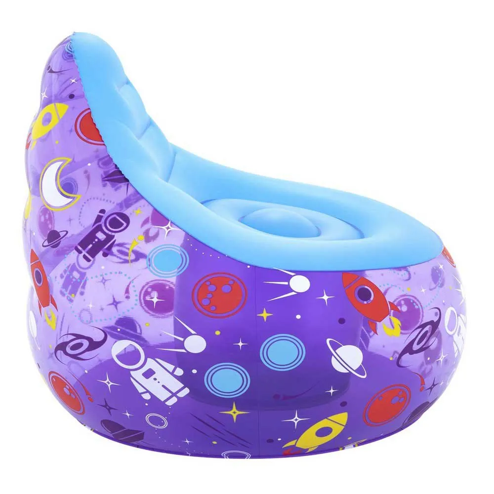 Bestway 75122 Astro Glow Led Junior-luftstuhl, Multicolour, 72 x 72 x 64cm Bestway 75122 Astro Glow Led Junior-luftstuhl, Multicolour, 72 x 72 x 64cm