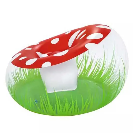 Bestway 75123 Mighty Mushroom 112x112x66 Cm Junior-luftstuhl, Multicolour, 112 x 112 x 66cm Bestway 75123 Mighty Mushroom 112x112x66 Cm Junior-luftstuhl, Multicolour, 112 x 112 x 66cm