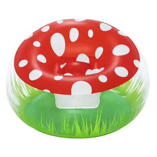 Bestway 75123 Mighty Mushroom 112x112x66 Cm Junior-luftstuhl, Multicolour, 112 x 112 x 66cm Bestway 75123 Mighty Mushroom 112x112x66 Cm Junior-luftstuhl, Multicolour, 112 x 112 x 66cm