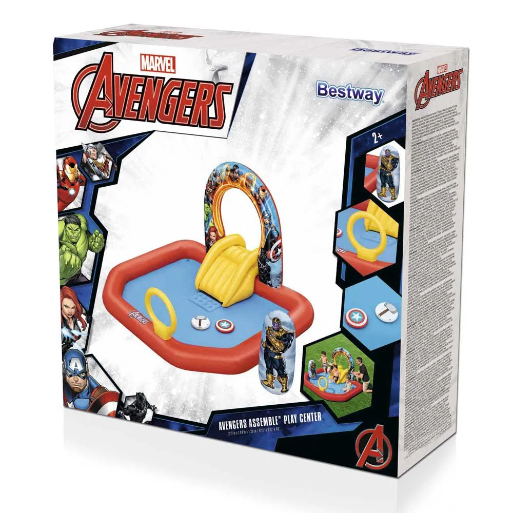 Bestway 98800 Avengers 211x198x125 Cm Wasser-spiel-center, Multicolour, 211 x 198 x 125cm Bestway 98800 Avengers 211x198x125 Cm Wasser-spiel-center, Multicolour, 211 x 198 x 125cm