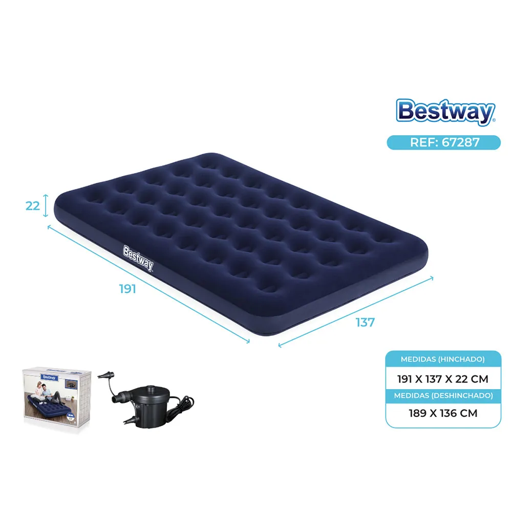 Bestway Aeroluxe 203x152x28cm Luftmatratze Bestway Aeroluxe 203x152x28cm Luftmatratze