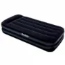 Bestway Aufblasbare Beflockte Luftmatratze Mit Eingebauter Elektrischer Luftpumpe, Black, One Size