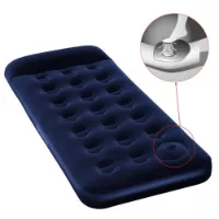 Bestway Aufblasbare Beflockte Luftmatratze Mit Eingebauter Fußpumpe Bestway Aufblasbare Beflockte Luftmatratze Mit Eingebauter Fußpumpe