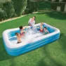 Bestway Aufblasbarer Pool 305x183x56 Cm, Blue / white, 305 x 183 x 56cm