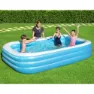 Bestway Aufblasbarer Pool 305x183x56 Cm, Blue / white, 305 x 183 x 56cm