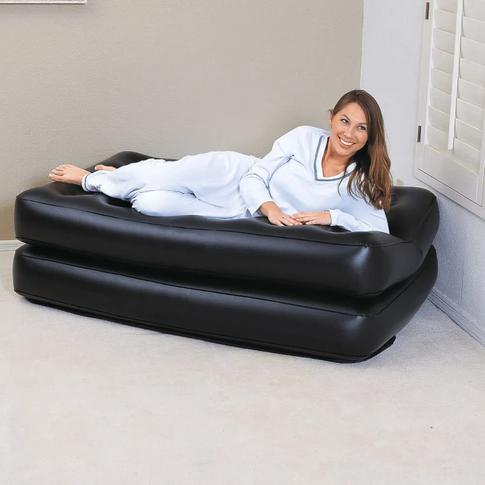 Bestway Aufblasbares Sofa 5-in-1, Black, One Size Bestway Aufblasbares Sofa 5-in-1, Black, One Size