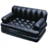 Bestway Aufblasbares Sofa 5-in-1, Black, One Size