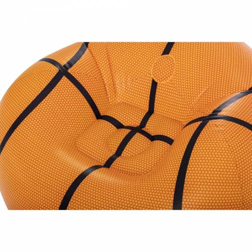 Bestway Basketball Air Inflatable Sofa Aufblasbares Sofa, Orange / black, +6Y Bestway Basketball Air Inflatable Sofa Aufblasbares Sofa, Orange / black, +6Y