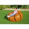 Bestway Basketball Air Inflatable Sofa Aufblasbares Sofa, Orange / black, +6Y