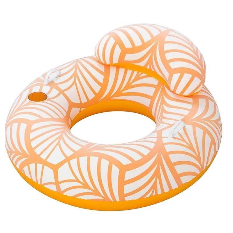 Bestway Confort Deluxe Schwebender Stuhl, Orange / white, 118 x 117cm Bestway Confort Deluxe Schwebender Stuhl, Orange / white, 118 x 117cm