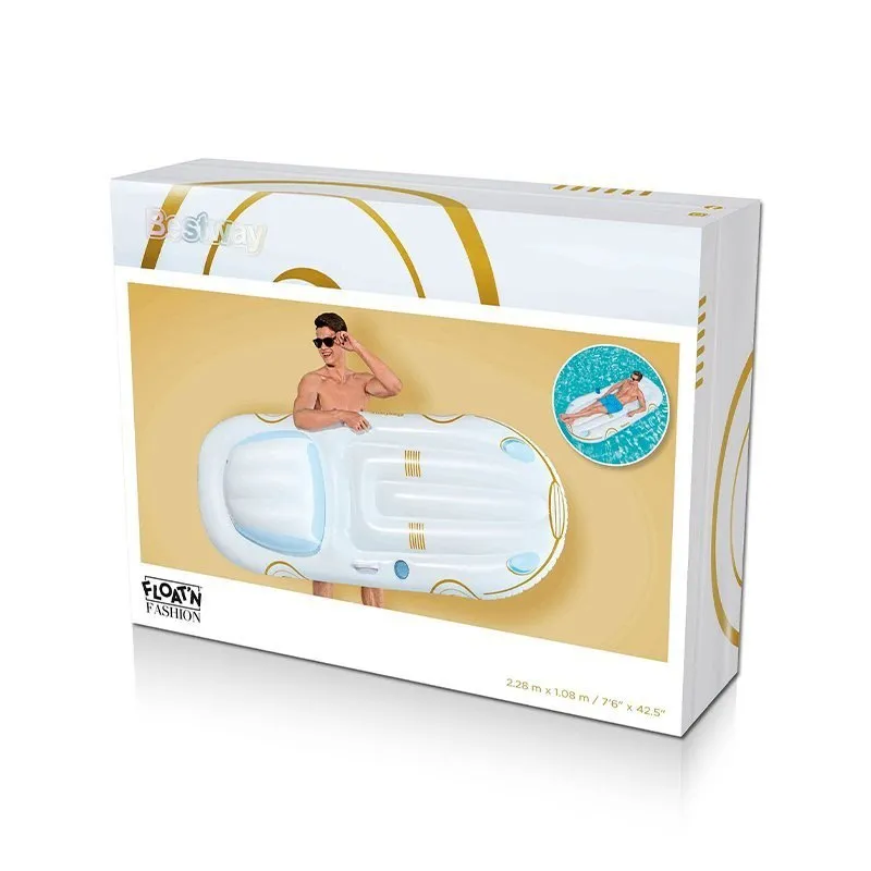 Bestway Cruise Luftmatratze Für Pool, White, 228 x 108cm Bestway Cruise Luftmatratze Für Pool, White, 228 x 108cm