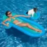 Bestway Deluxe Flex´n Fold Luftmatratze Für Pool, Blue, 171 x 94cm