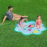 Bestway Disney Kleine Meerjungfrau Wassermatte Mit Sprinkler unisex, Blue / multicolor, 163 x 145cm