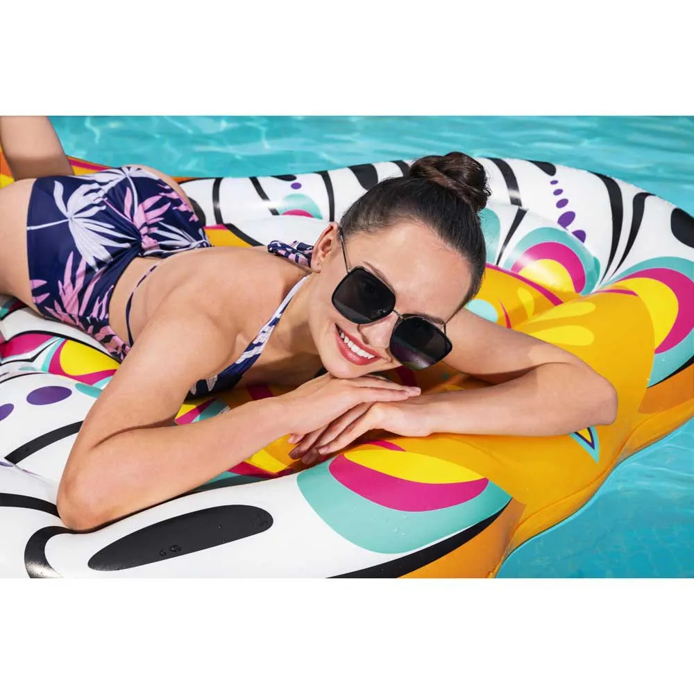 Bestway Elefant Pool Luftmatratze, Multicolour, 183 x 153cm Bestway Elefant Pool Luftmatratze, Multicolour, 183 x 153cm