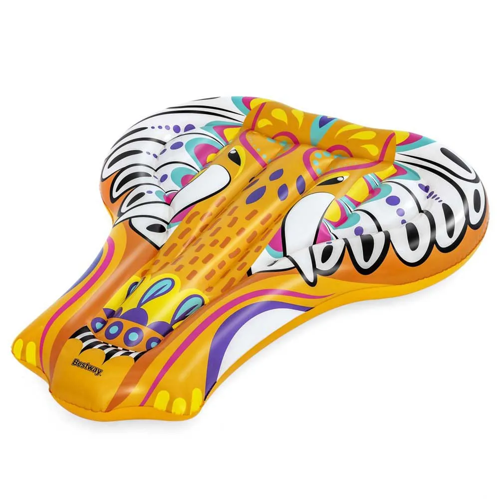 Bestway Elefant Pool Luftmatratze, Multicolour, 183 x 153cm Bestway Elefant Pool Luftmatratze, Multicolour, 183 x 153cm
