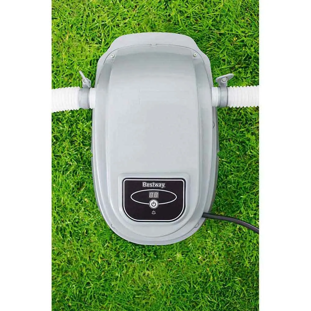 Bestway Elektrische Poolheizung Bis 3.7 M³, Grey, One Size Bestway Elektrische Poolheizung Bis 3.7 M³, Grey, One Size