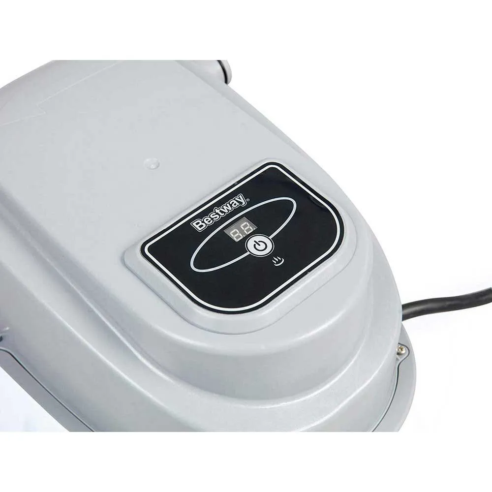 Bestway Elektrische Poolheizung Bis 3.7 M³, Grey, One Size Bestway Elektrische Poolheizung Bis 3.7 M³, Grey, One Size