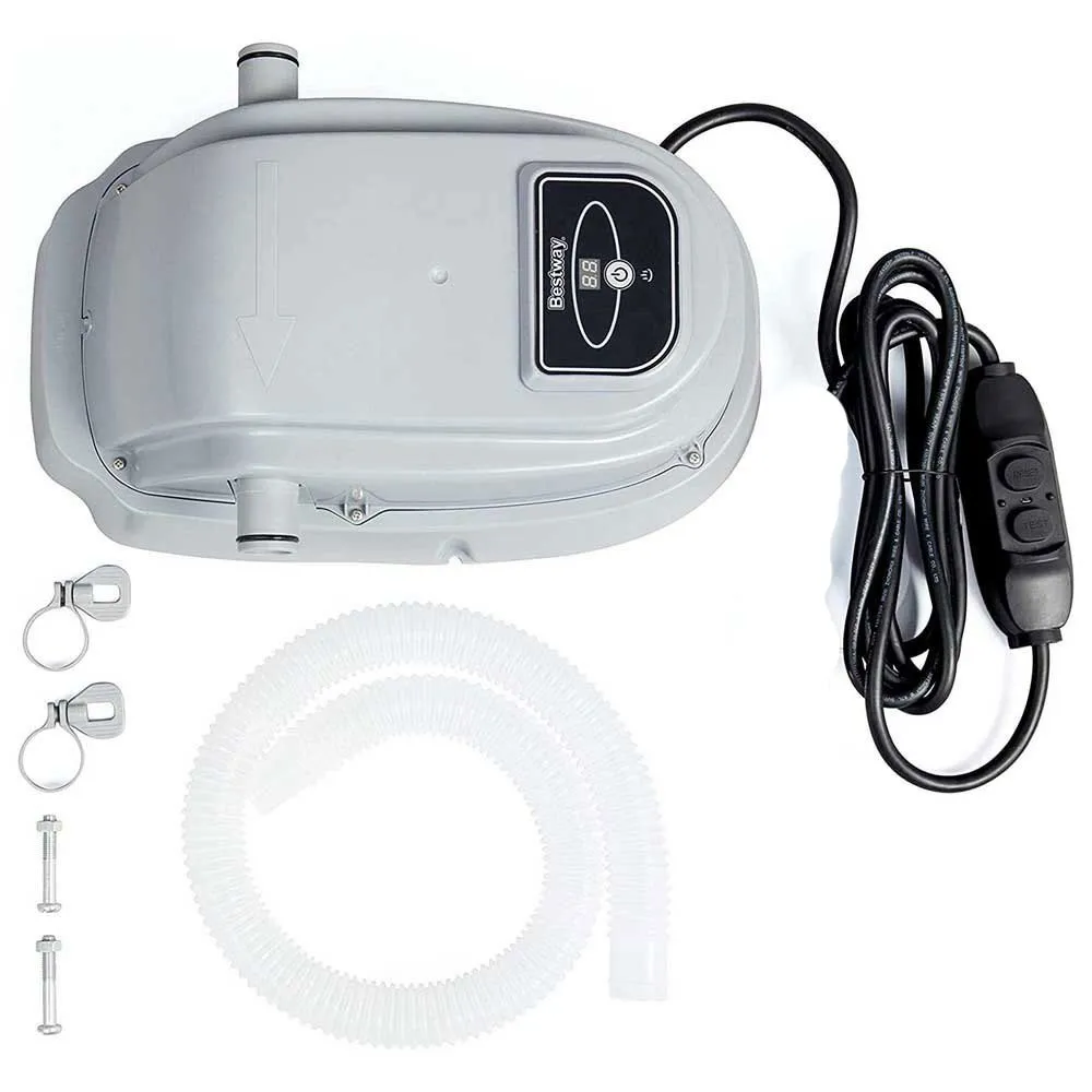 Bestway Elektrische Poolheizung Bis 3.7 M³, Grey, One Size Bestway Elektrische Poolheizung Bis 3.7 M³, Grey, One Size