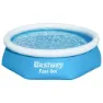 Bestway Fast Set 244x61 Cm Runder Aufblasbarer Pool, Blue / white, 1880L