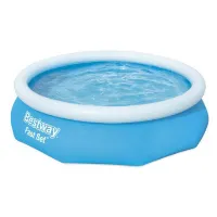 Bestway Fast Set Ø 305x76 Cm Runder Aufblasbarer Pool Bestway Fast Set Ø 305x76 Cm Runder Aufblasbarer Pool