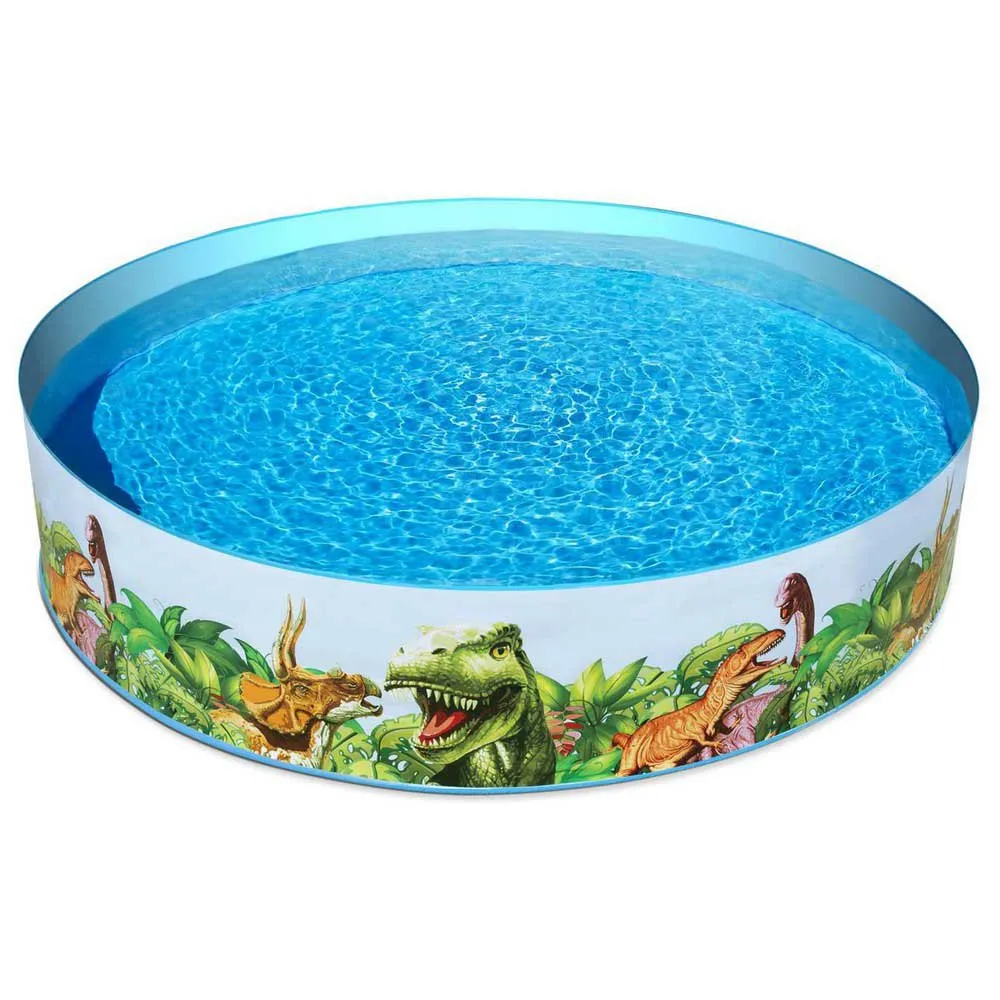 Bestway Fill ´n Fun Dinosaurs 244x46 Cm Pool, Multicolour, 2074L Bestway Fill ´n Fun Dinosaurs 244x46 Cm Pool, Multicolour, 2074L