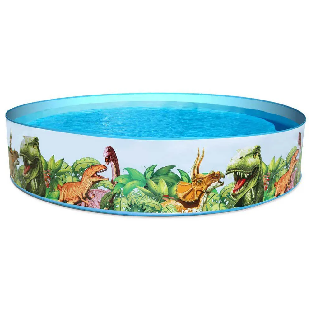 Bestway Fill ´n Fun Dinosaurs 244x46 Cm Pool, Multicolour, 2074L Bestway Fill ´n Fun Dinosaurs 244x46 Cm Pool, Multicolour, 2074L