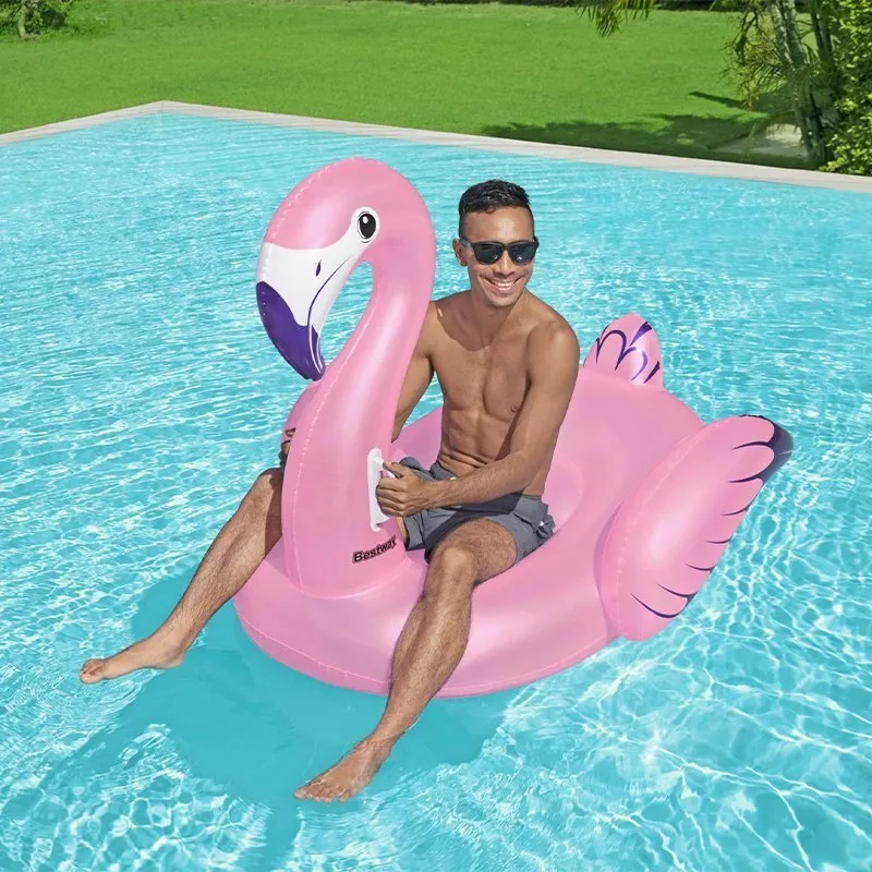 Bestway Flamingo Luftmatratze Für Pool unisex, Pink, 153 x 143cm Bestway Flamingo Luftmatratze Für Pool unisex, Pink, 153 x 143cm