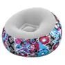 Bestway Floral Air Aufblasbares Sofa, Multicolour, 112 x 112 x 66cm