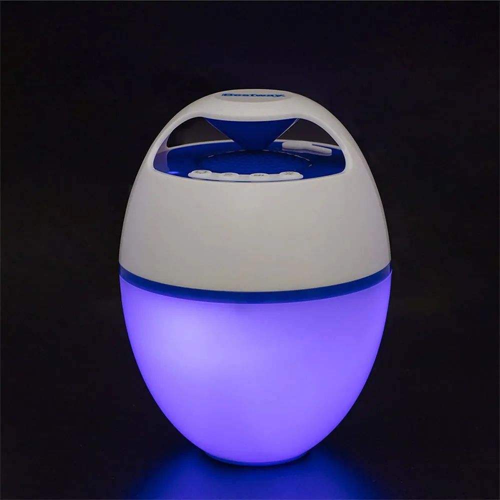 Bestway Flowclear Musicwave Schwimmender Lautsprecher, White, One Size Bestway Flowclear Musicwave Schwimmender Lautsprecher, White, One Size